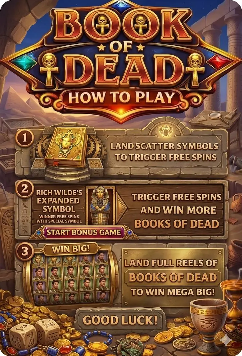 How to Play Book of Dead Demo